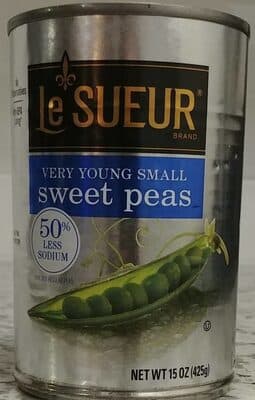 Very Young Small Sweet Peas