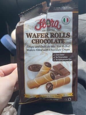Wafer Rolls Chocolate