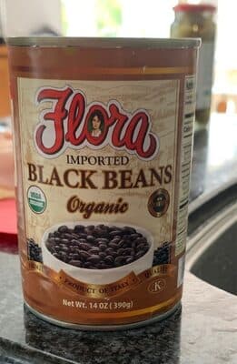 Flora's Imported Black Beans