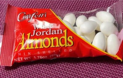 White Jordan Almonds
