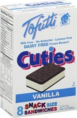 Dairy Free Frozen Dessert Sandwiches