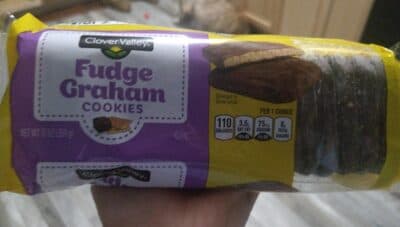 Fudge Graham Cookies