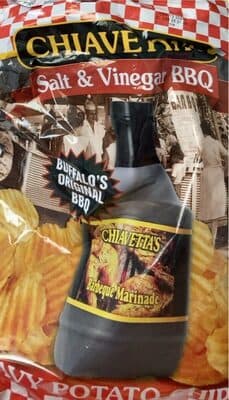 Salt & Vinegar Buffalo's Original BBQ Wavy Potato Chips