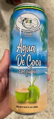 Coconut water with pulp
