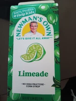 All Natural Virgin Limeade