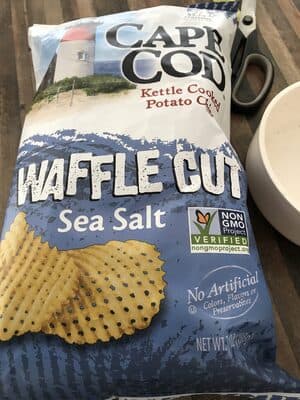 Cape Cod, Waffle Cut Potato Chips, Sea Salt