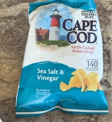Sea Salt & Vinegar Kettle Cooked Potato Chips