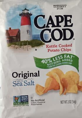 Original Kettle Cooked Potato Chips Made With Sea Salt