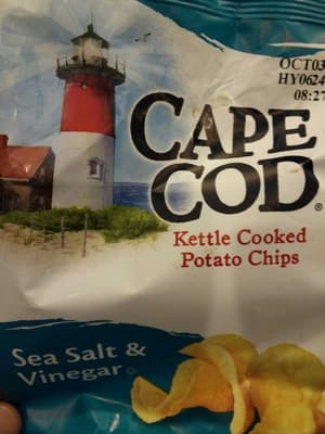 Kettle Cooked Potato Chips, Sea Salt & Vinegar
