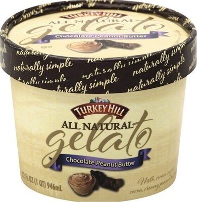 Turkey Hill All Natural Gelato Chocolate Peanut Butter
