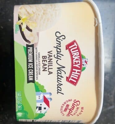 Simply natural vanilla bean