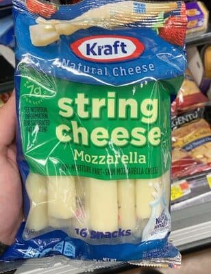 Low-Moisture Part-Skim Mozzarella String Cheese