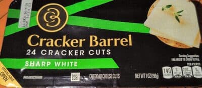 Sharp White Cheddar Cheese Cracker Cuts