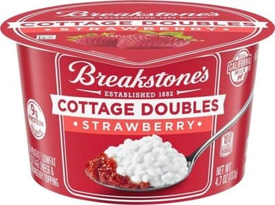 Cottage Doubles Strawberry Cottage Cheese