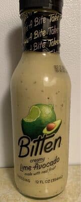 Creamy Lime Avocado Dressing