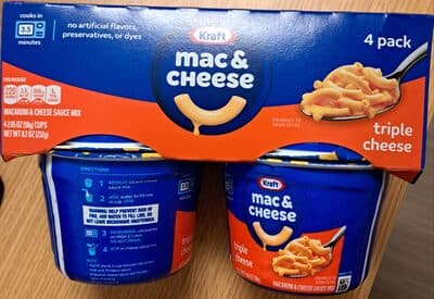 Triple Cheese Macaroni & Cheese Dinner