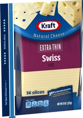 Swiss Extra Thin Natural Cheese