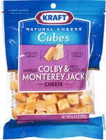Colby Jack Marbled Colby & High Moisture Monterey Jack Cheese Cubes