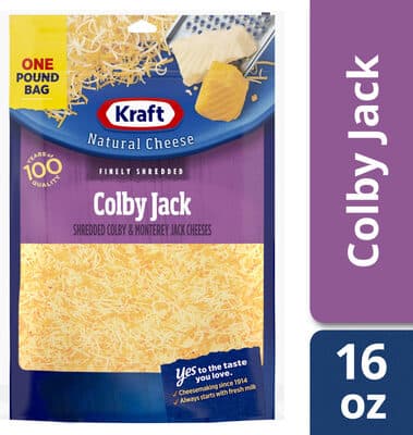 Colby Jack Finely Shredded Colby & Monterey Jack Cheeses
