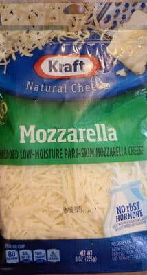 Kraft Mozzarella Shredded Cheese
