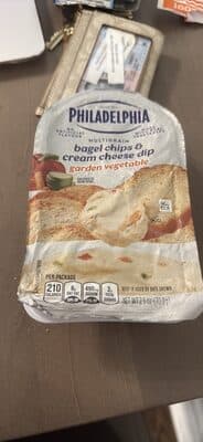 Philadelphia Bagel Chips & Cream Cheese Dip