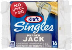 Pasteurized Prepared Cheese Product With Jalapeno Peppers, Pepper Jack