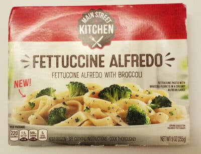 Fettuccini Pasta, Broccoli in a Creamy Alfredo Sauce