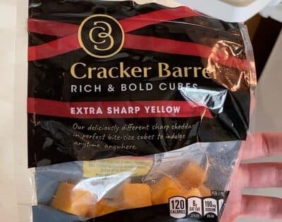 Extra Sharp Yellow Cheddar Cheese Cubes