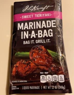 Sweet Teriyaki Liquid Marinade