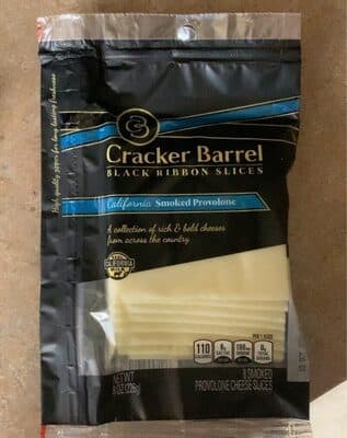 California Smoked Provolone Cheese Slices