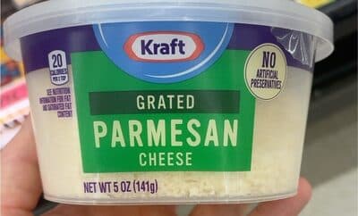 Kraft Parmesan Grated Cheese