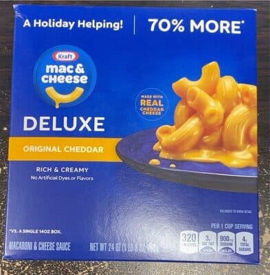 Deluxe Mac & Cheese Original Cheddar
