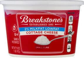2% Milkfat Lowfat Small Curd Cottage Cheese