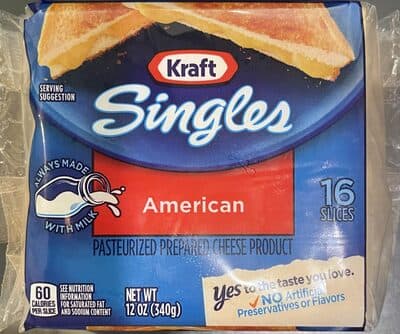 Pasteurized Prepared Cheese Product, American