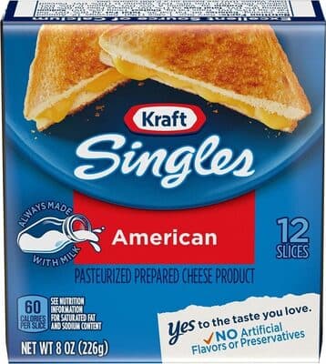 Pasteurized Prepared Cheese Product, American