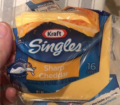 Pasteurized Prepared Cheese Product, Sharp Cheddar