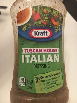 Kraft Tuscan House Italian Salad Dressing