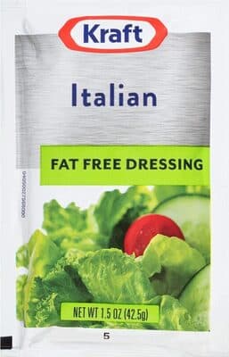 Italian salad dressing fat free packets