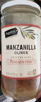 Manzanilla Olives Stuffed With Pimientos