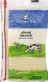 Dairy farms havarti cheese slices
