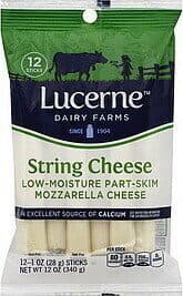 Mozzarella Low-Moisture Part-Skim String Cheese