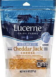 Cheddar Jack Reduced Fat Shredded Cheese