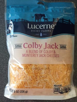 Colby Jack A Blend Of Colby & Monterey Jack Finely Shredded Cheese