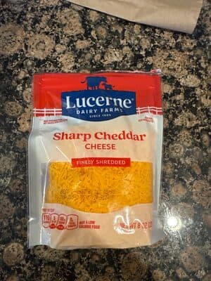 Sharp Cheddar Finely Shredded Cheese