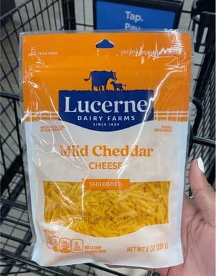 Mild Cheddar Shredded Cheese