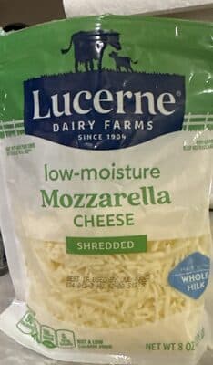 Mozzarella Low-Moisture Shredded Cheese