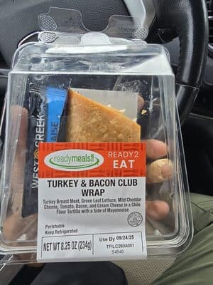 Turkey Club Sandwich Wrap