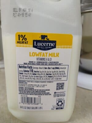 Lowfat Milk