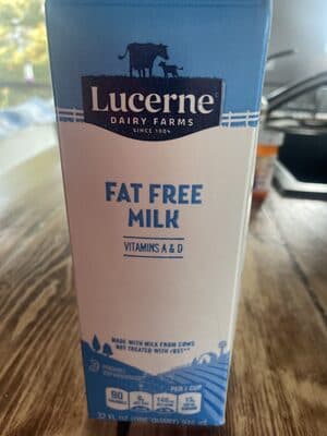 Fat Free Milk