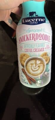 Snickerdoodle Flavored Coffee Creamer